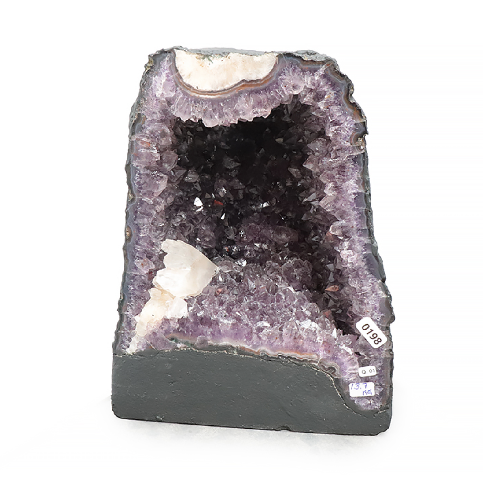 GÉODE AMÉTHYSTE CATHÉDRALE N°0198 13700G AA