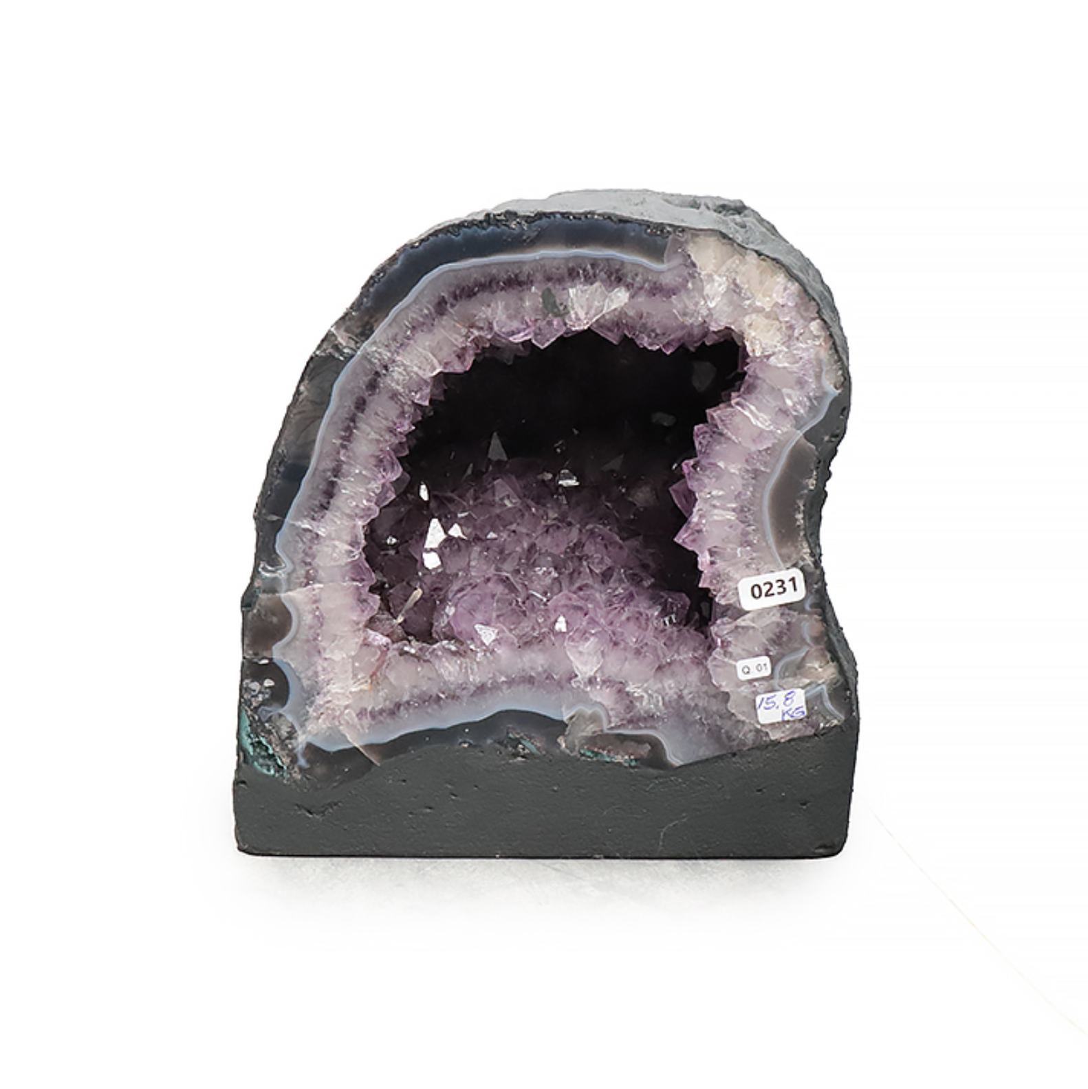 GÉODE AMÉTHYSTE CATHÉDRALE N°0231 15800G AA