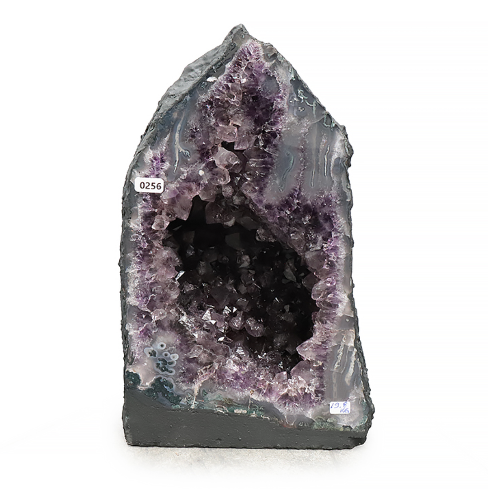 GÉODE AMÉTHYSTE CATHÉDRALE N°0256 19900G AA+