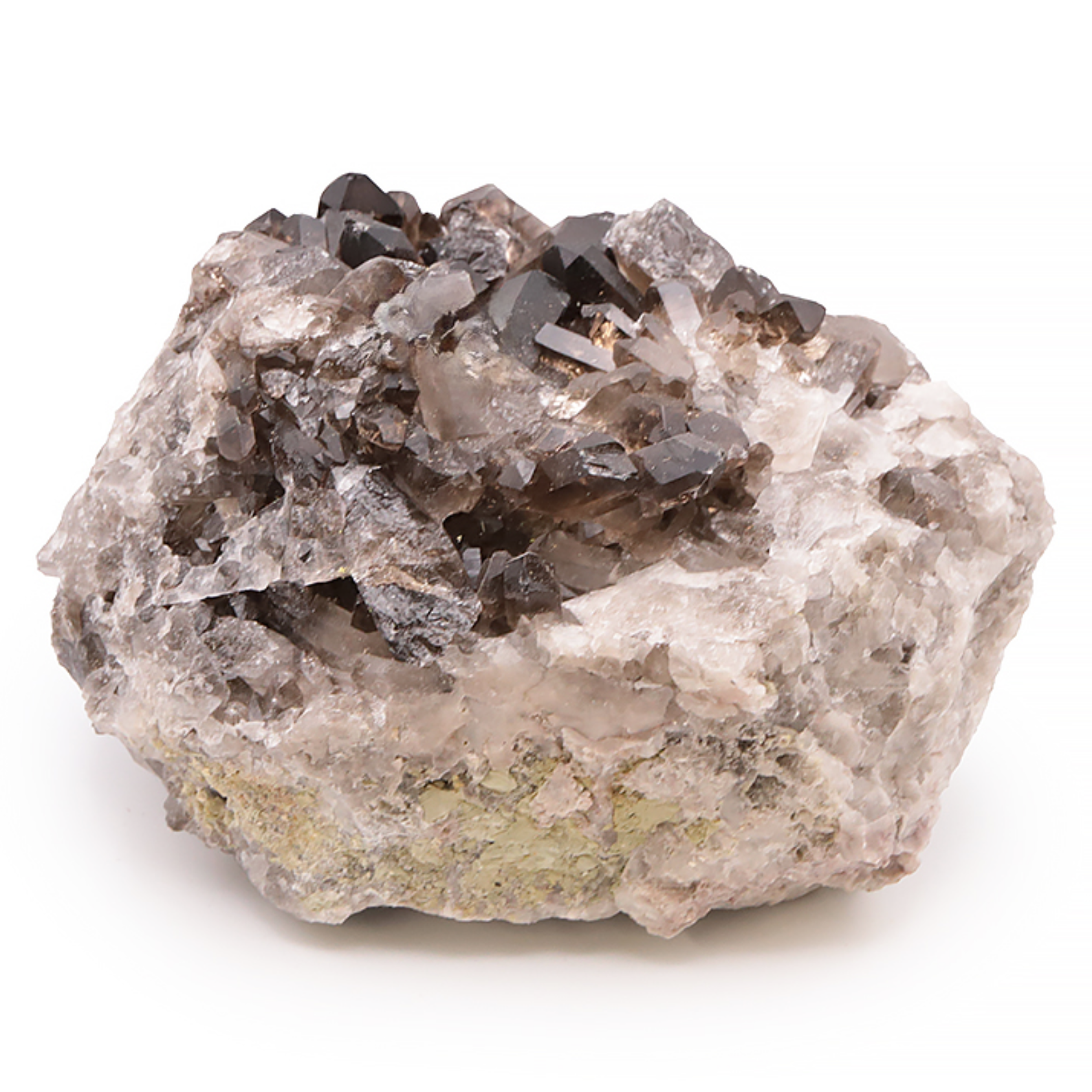 LOT MINÉRAUX BRUTE N°0974 CRISTAL DE ROCHE FUMÉ AA 2980G (1 PIÈCE)