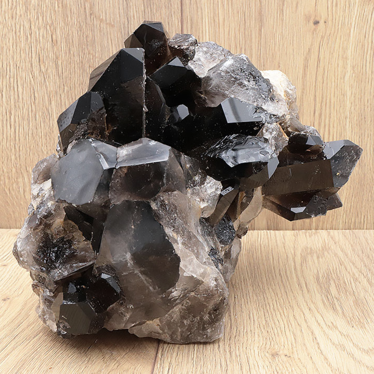 LOT MINÉRAUX BRUTE N°1048 CRISTAL DE ROCHE FUMÉ AA 5470G (1 PIÈCE)