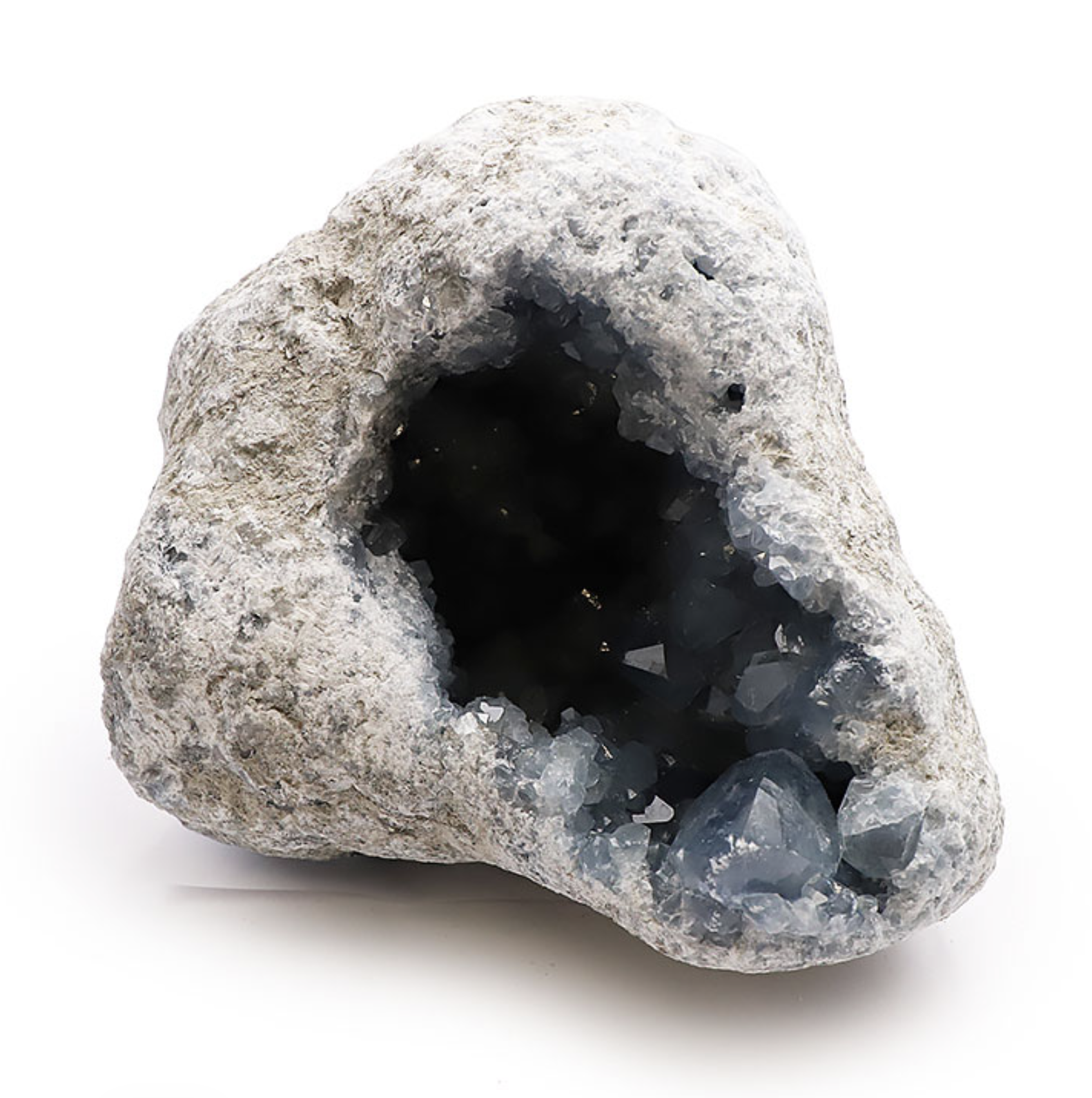 LOT MINÉRAUX BRUTES N°0658 GÉODE DE CÉLESTINE AA 22830G (1 PIÈCE)