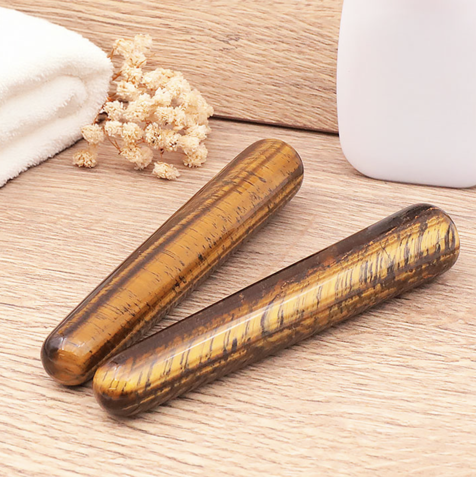 BÂTON DE MASSAGE 110MM OEIL DE TIGRE A