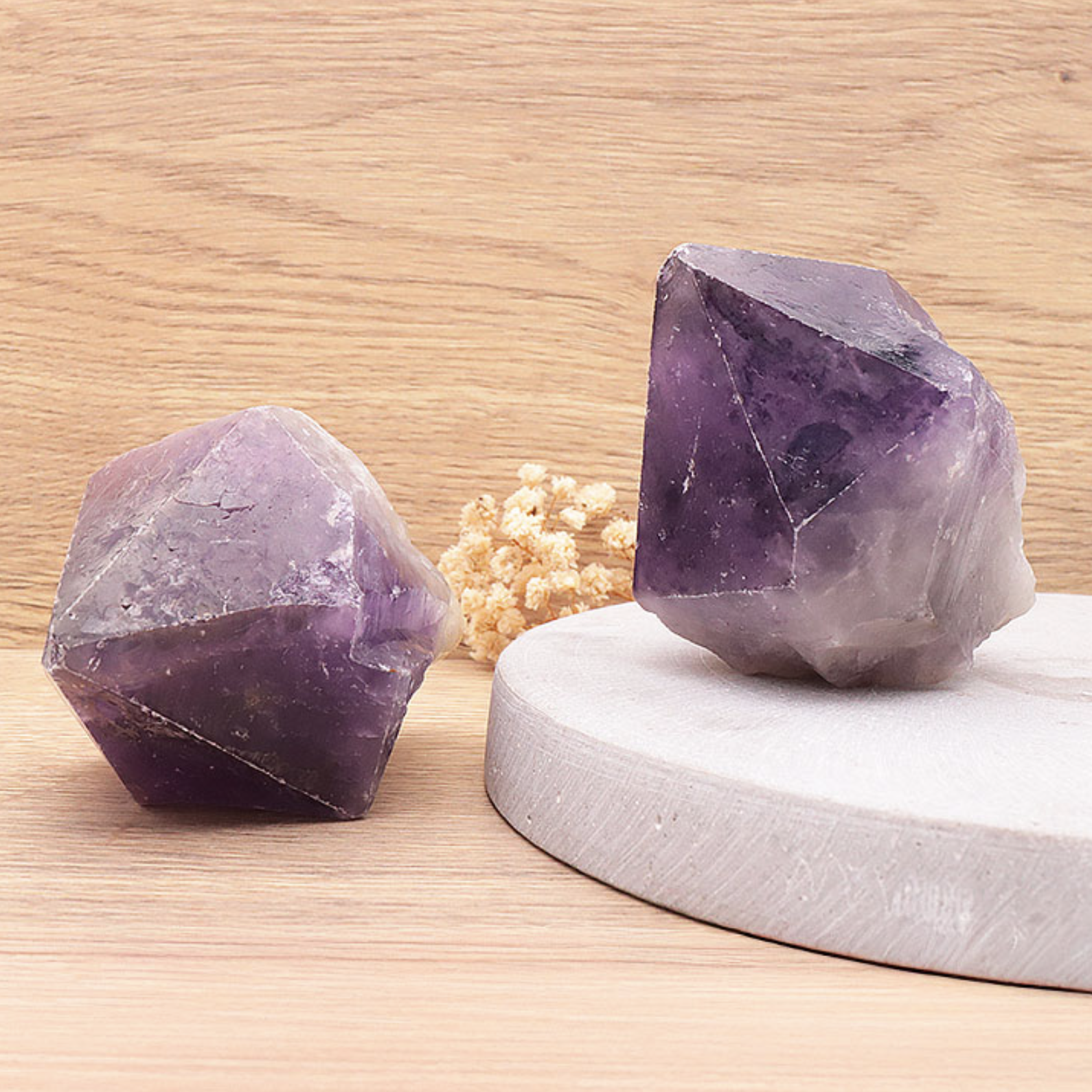 POINTE BRUTE AMÉTHYSTE BRÉSIL A 300 À 350G (1 PIÈCE)