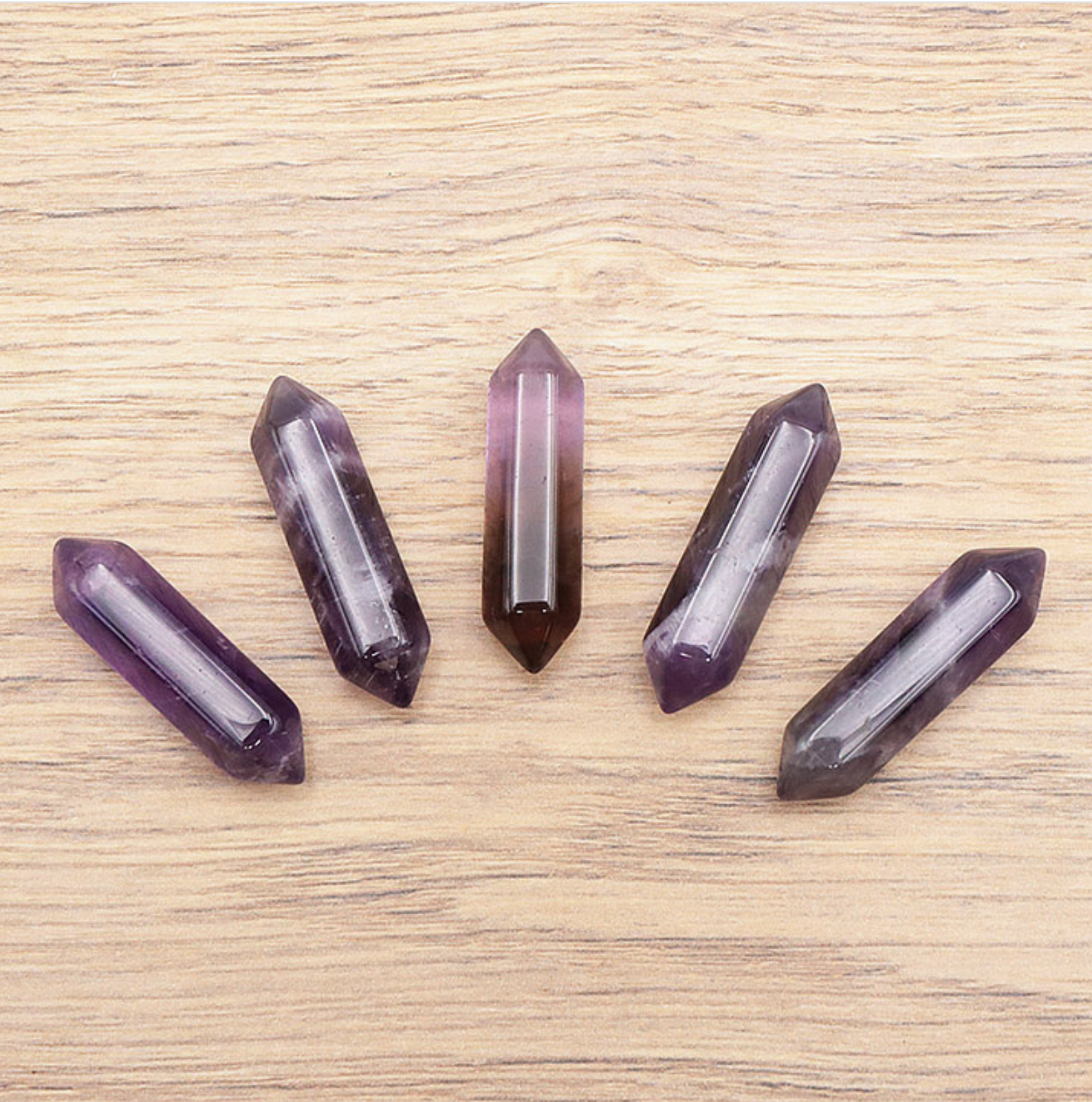 POINTE BI TERMINÉE 30MM AMÉTHYSTE BRÉSIL A