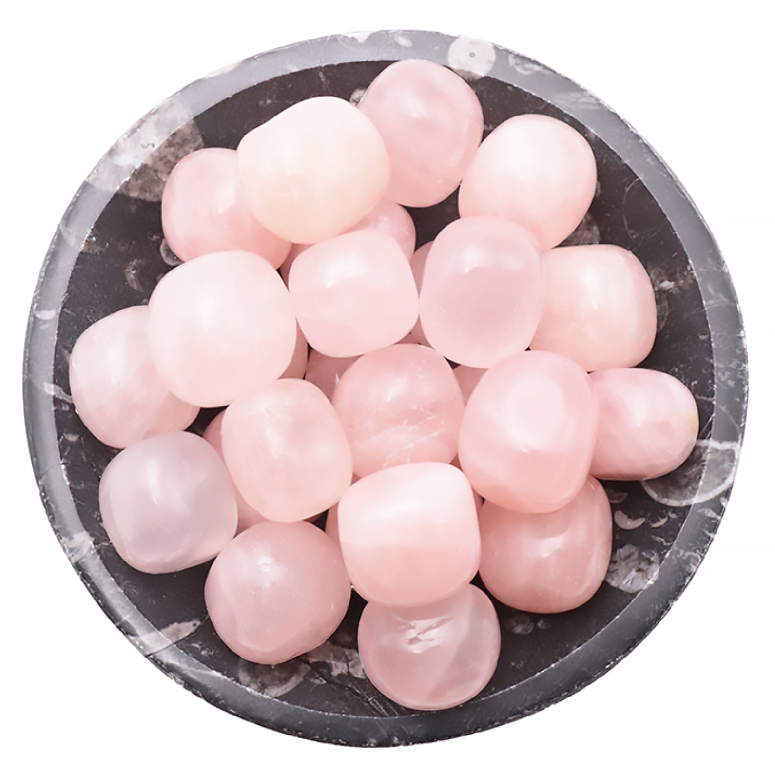 PIERRE ROULÉE QUARTZ ROSE BRÉSIL AA 30 À 40MM