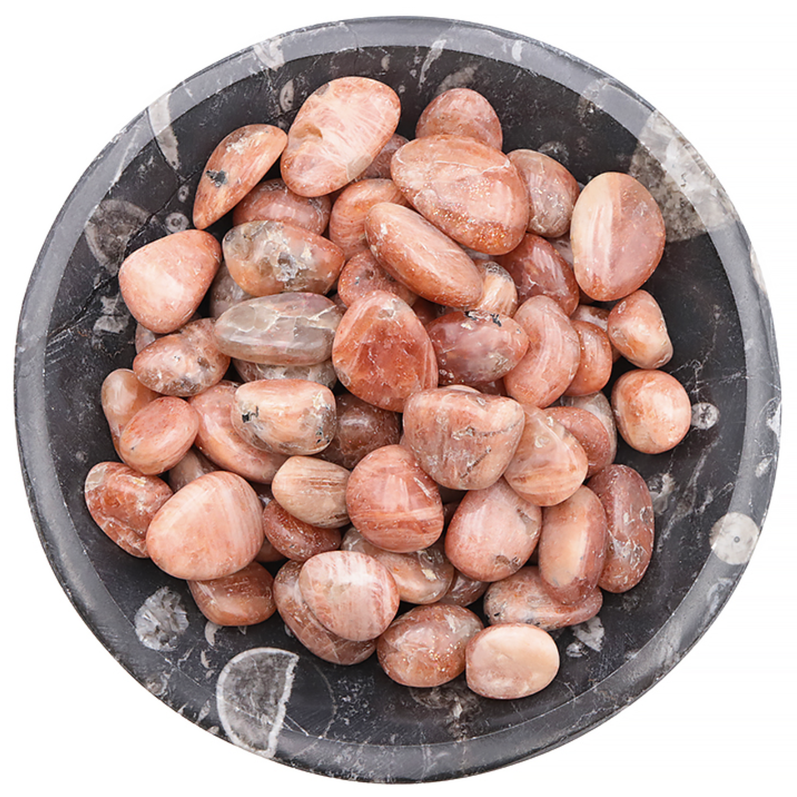 PIERRE ROULÉE PIERRE DE SOLEIL INDE AA+ 15 À 30MM