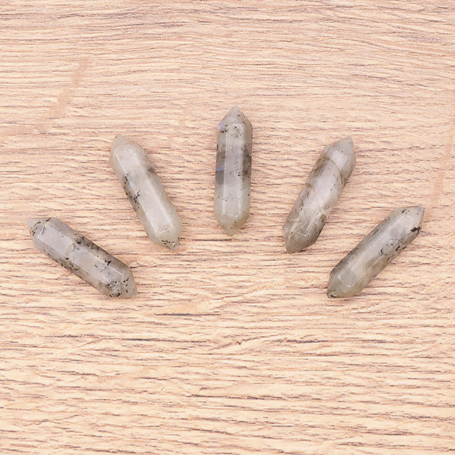 POINTE BI TERMINÉE 30MM LABRADORITE A