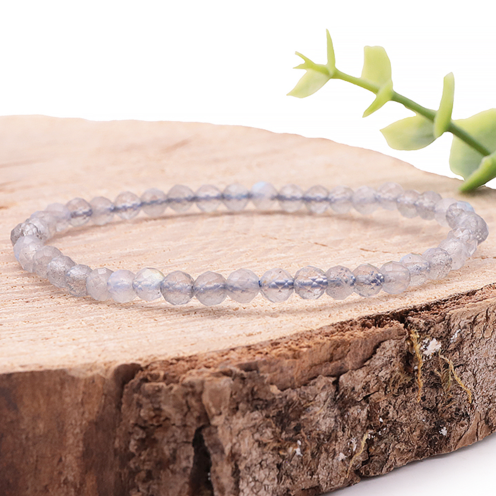 BRACELET FACETTÉ 04MM LABRADORITE AAA