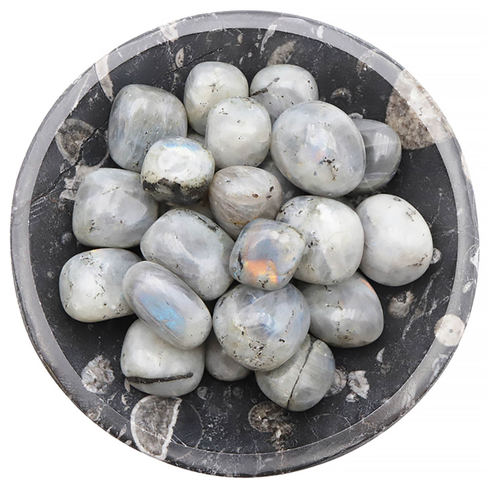 PIERRE ROULÉE LABRADORITE A 20 À 40MM