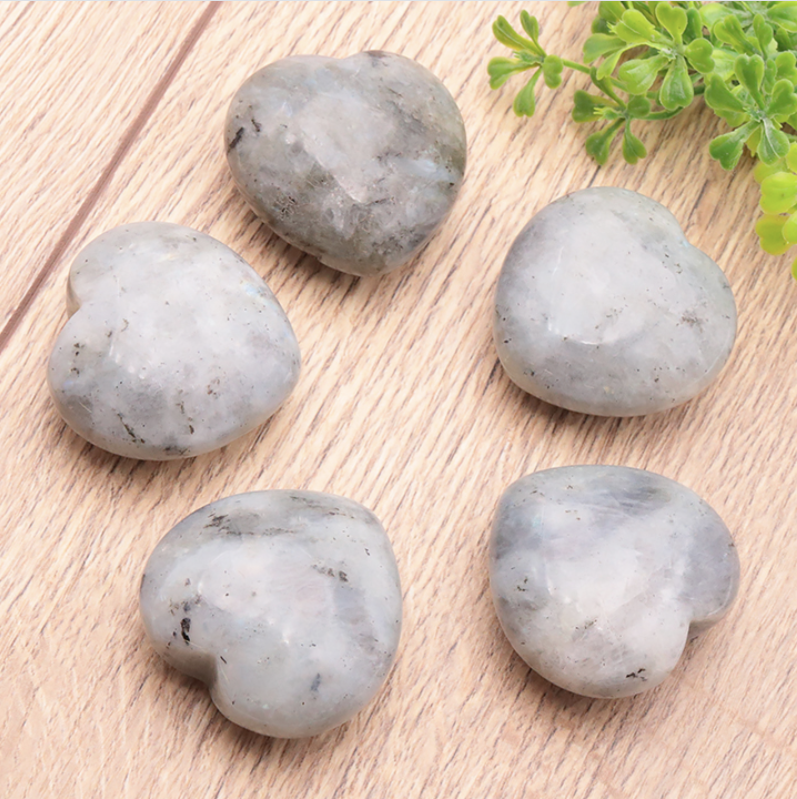 GALET COEUR 40MM LABRADORITE A