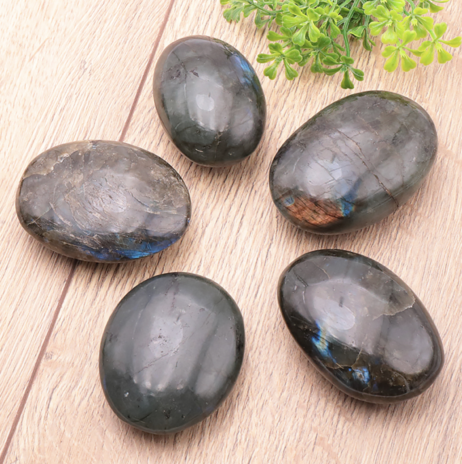 GALET LABRADORITE A 110 À 250G (1 PIÈCE)