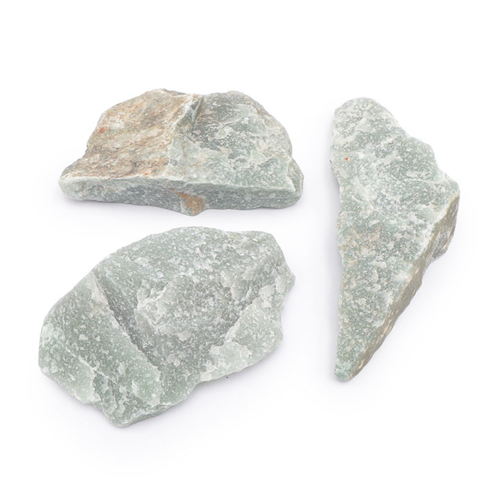 PIERRE BRUTE AVENTURINE VERTE A 60 À 80MM