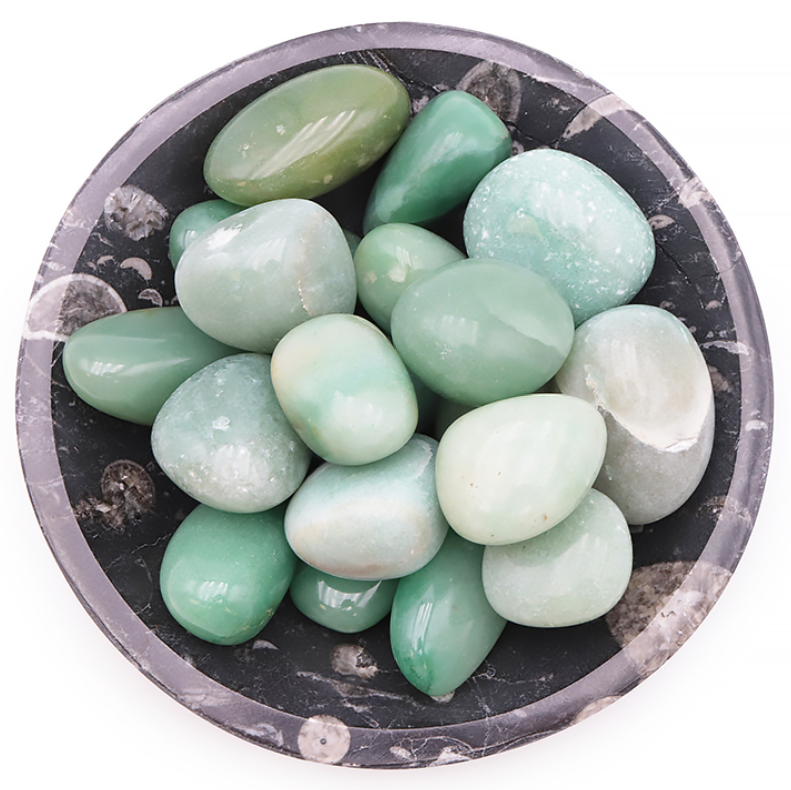 PIERRE ROULÉE AVENTURINE VERTE A 40 À 60MM