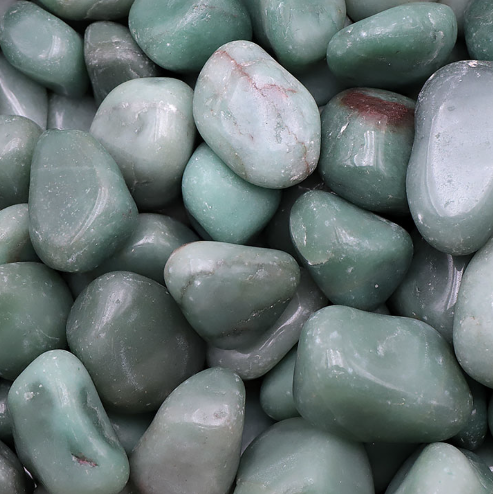 PIERRE ROULÉE AVENTURINE VERTE XL AB 40 À 60MM