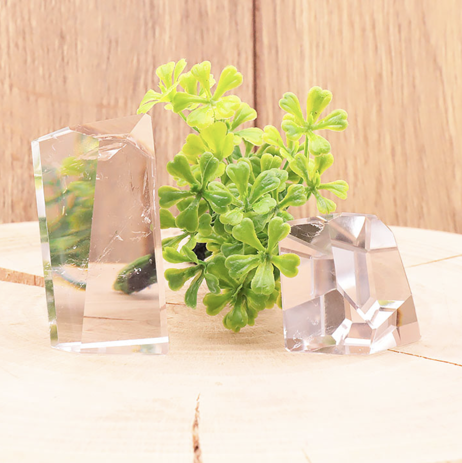 CRISTAUX TAILLÉS CRISTAL DE ROCHE AAA 40 À 60G (1 PIÈCE)