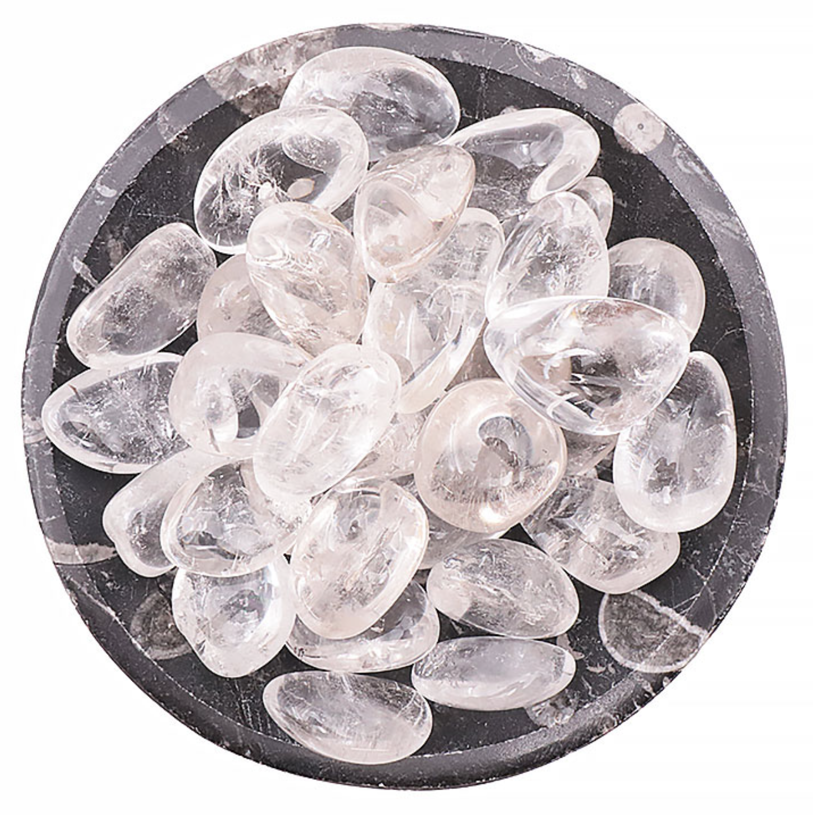 PIERRE ROULÉE CRISTAL DE ROCHE AA+ 30 À 40MM