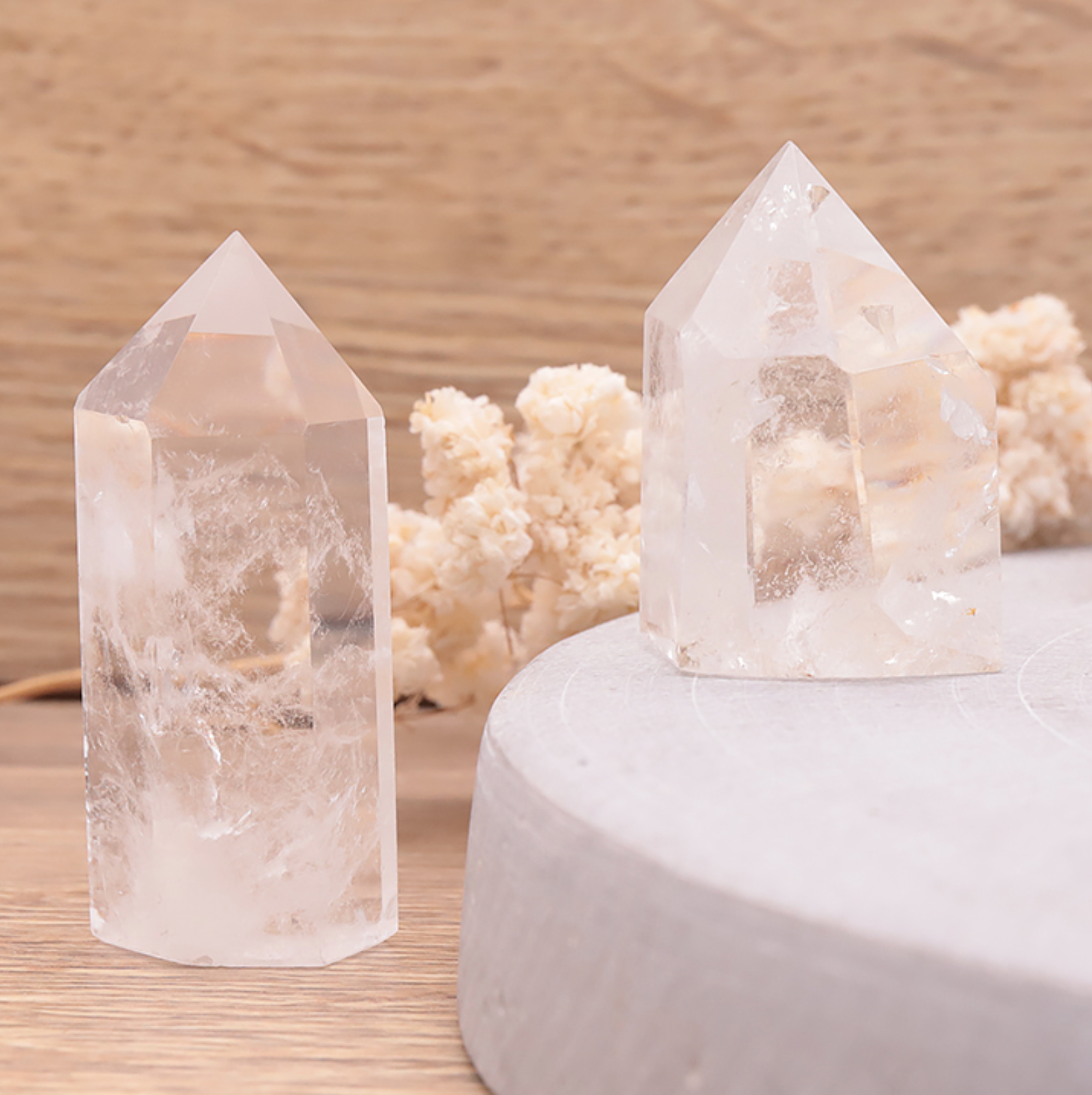 POINTE POLIE CRISTAL DE ROCHE AA+ 10 À 30G