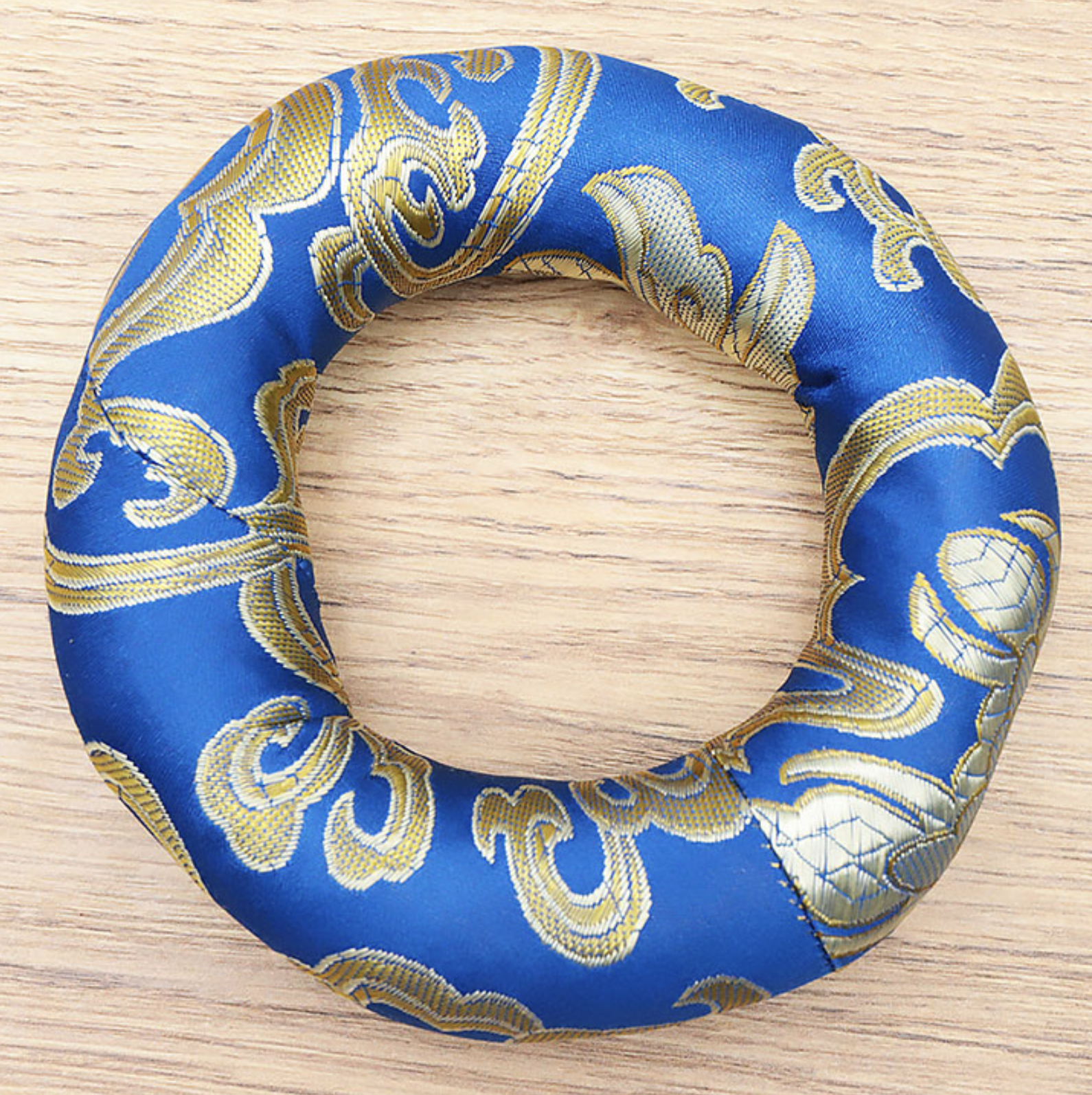 COUSSIN CERCLE 100MM BLEU MARINE (1 PIÈCE)