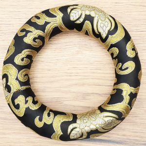 COUSSIN CERCLE 140MM NOIR (1 PIÈCE)