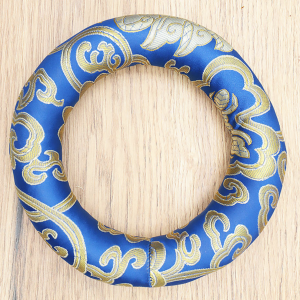 COUSSIN CERCLE 140MM BLEU MARINE (1 PIÈCE)