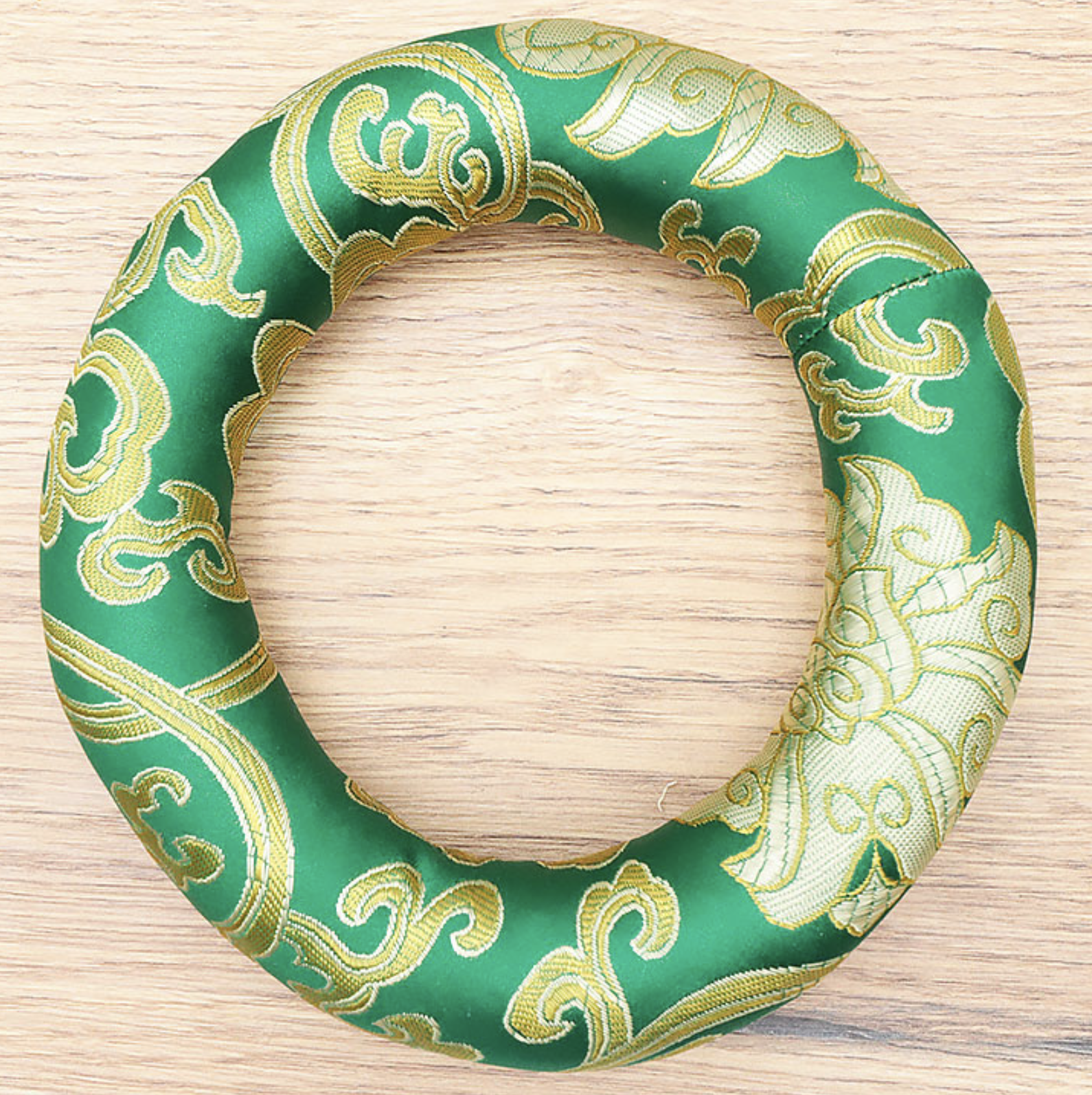 COUSSIN CERCLE 140MM VERT (1 PIÈCE)