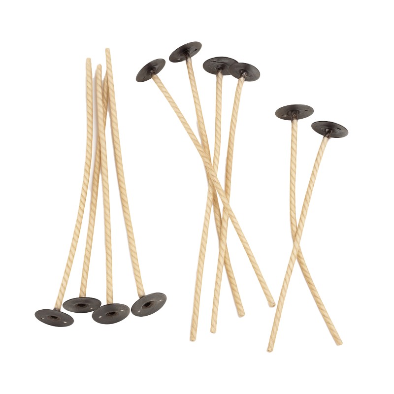 Mèches en Coton TCR EURO – 21/12 – 12cm (Lot de 50)