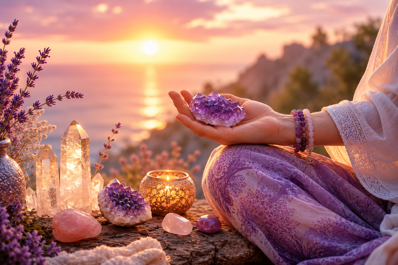 Méditer avec les pierres : comment renforcer leur énergie et approfondir votre pratique spirituelle